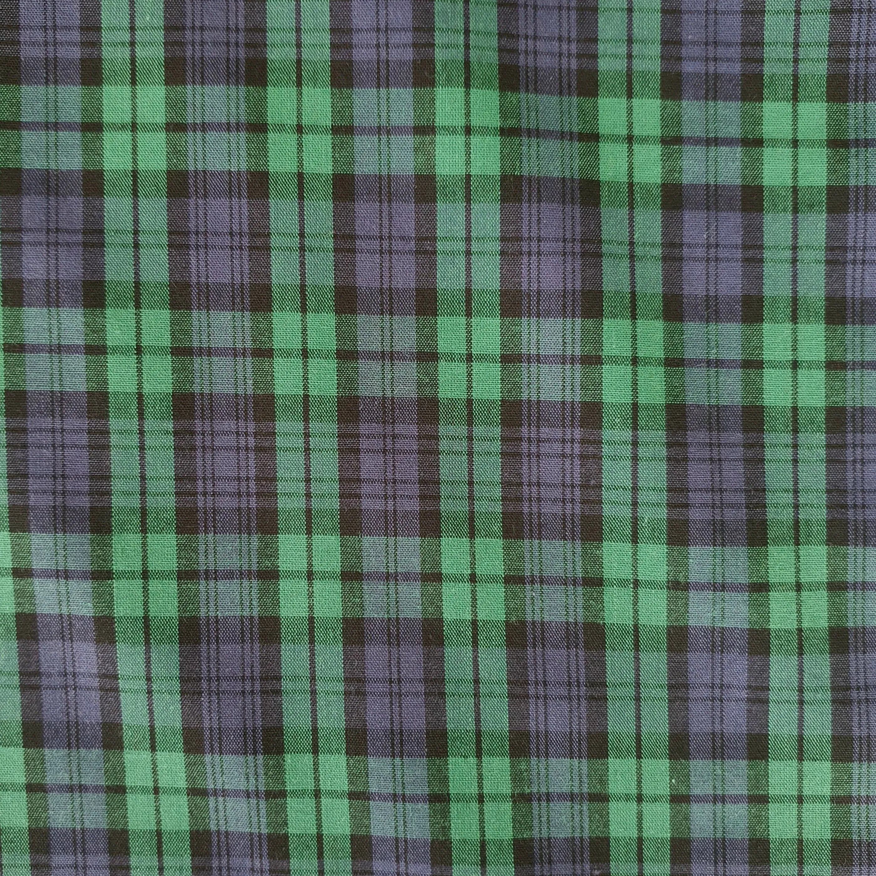 Cotton Tartan - ( Blackwatch )