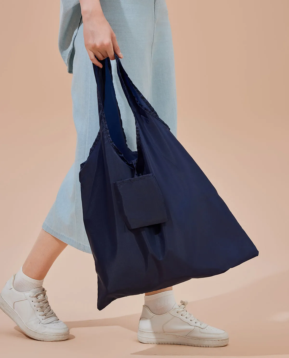 Crème et Caramel Foldable Recycle Bag