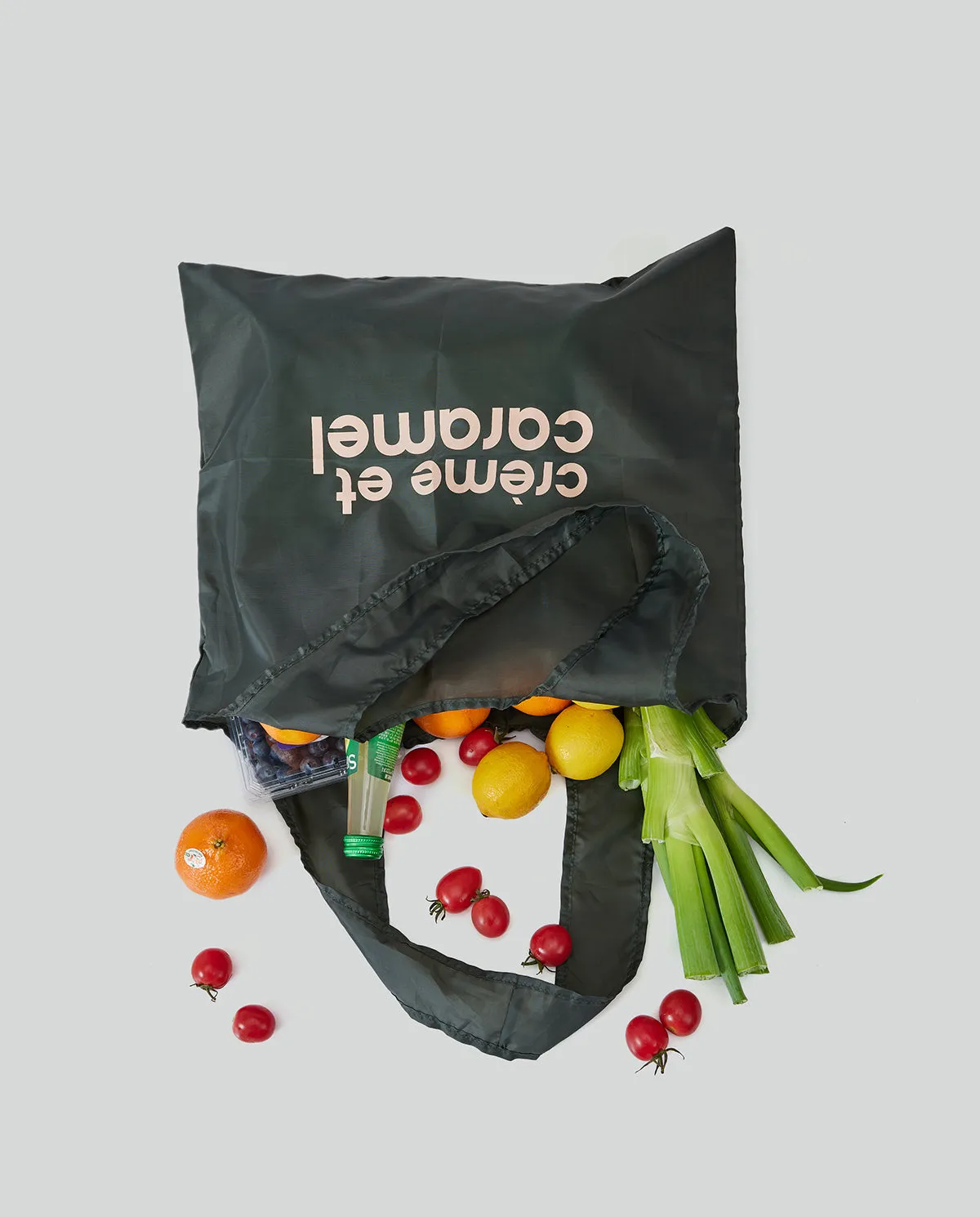 Crème et Caramel Foldable Recycle Bag