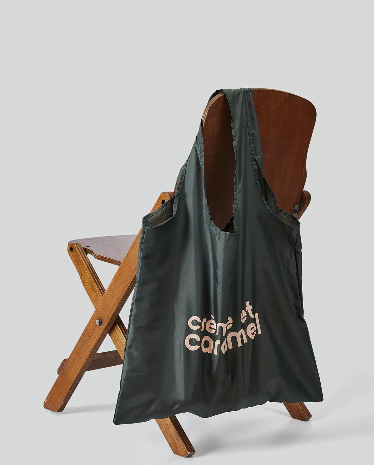 Crème et Caramel Foldable Recycle Bag