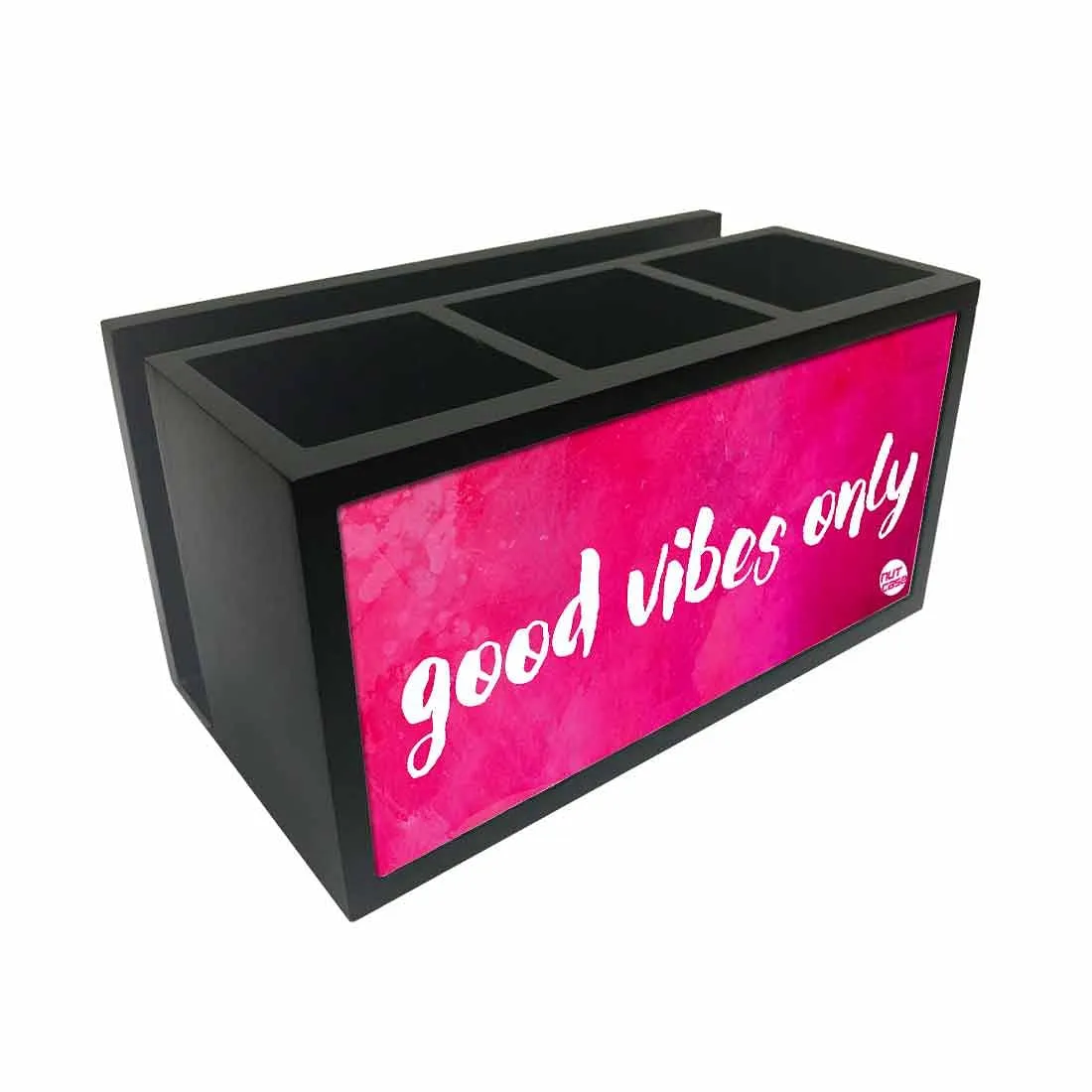Cutlery Tissue Holder Napkin Stand -  Good Vibes Only