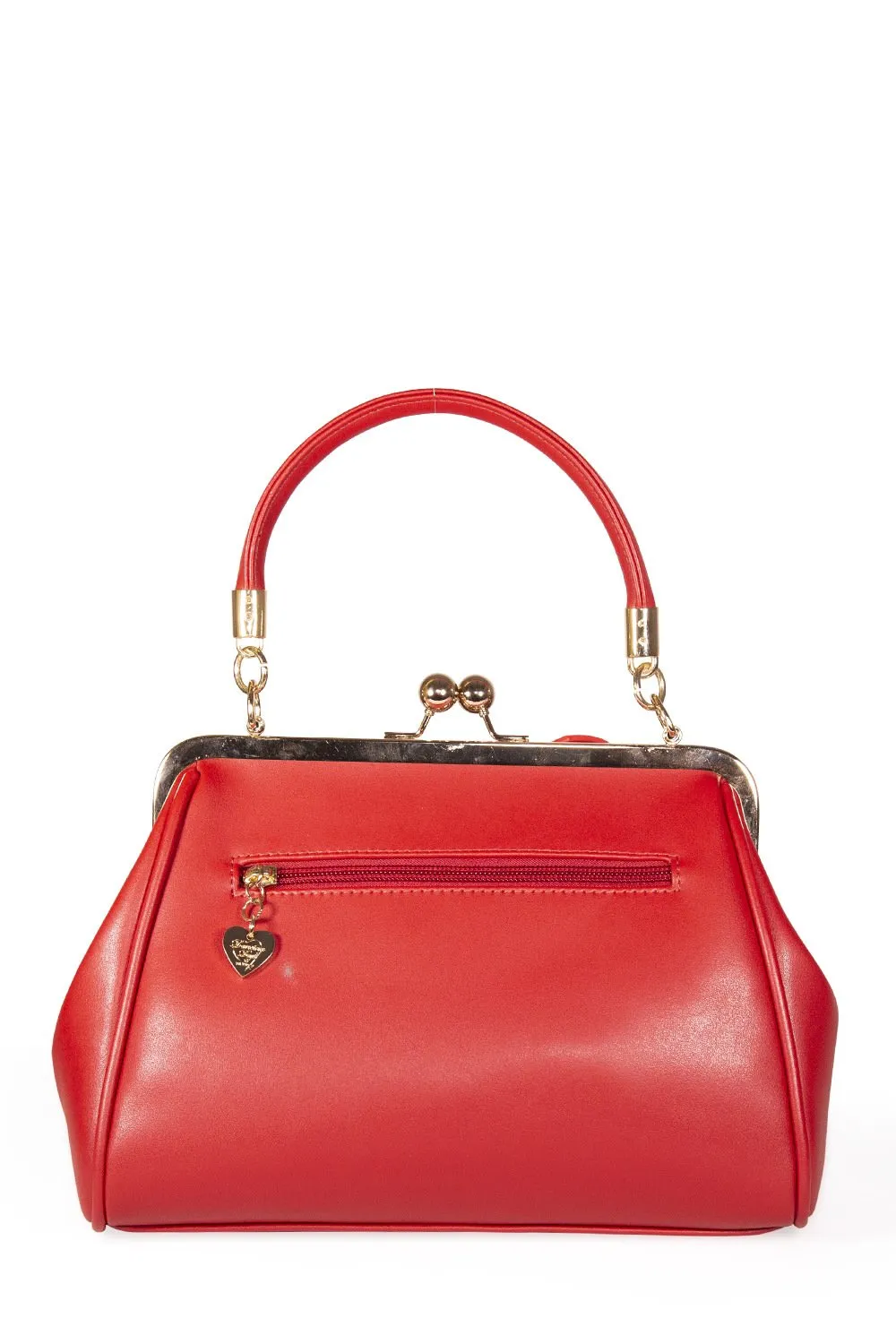 Dancing Days Retro Style Classic Big Bow With Kisslock Lockwood Handbag