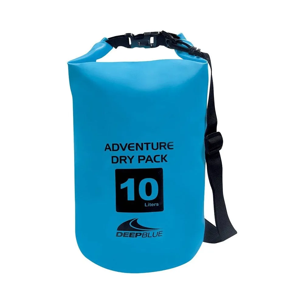 Deep Blue Adventure Dry Pack / Dry Bag - 10 L