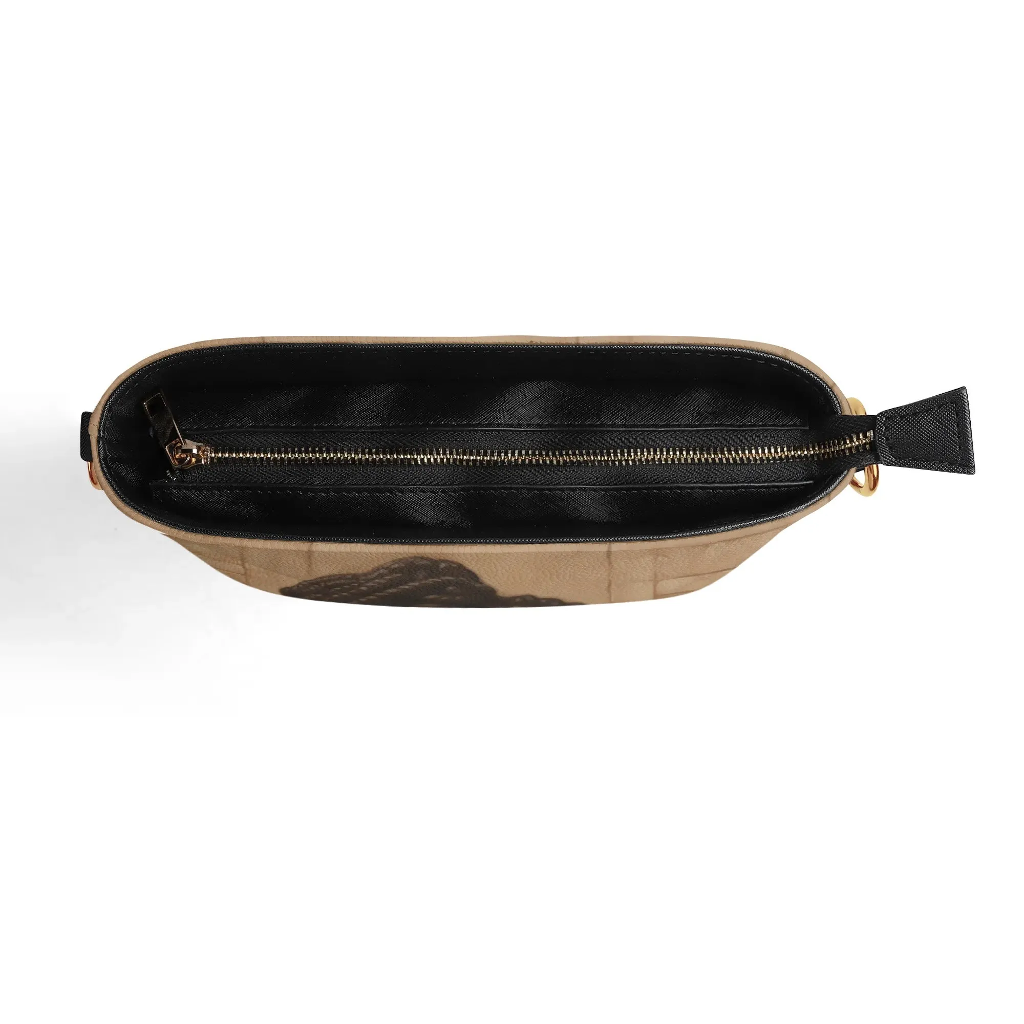 Deep In Thought - Bucket-Style Handbag