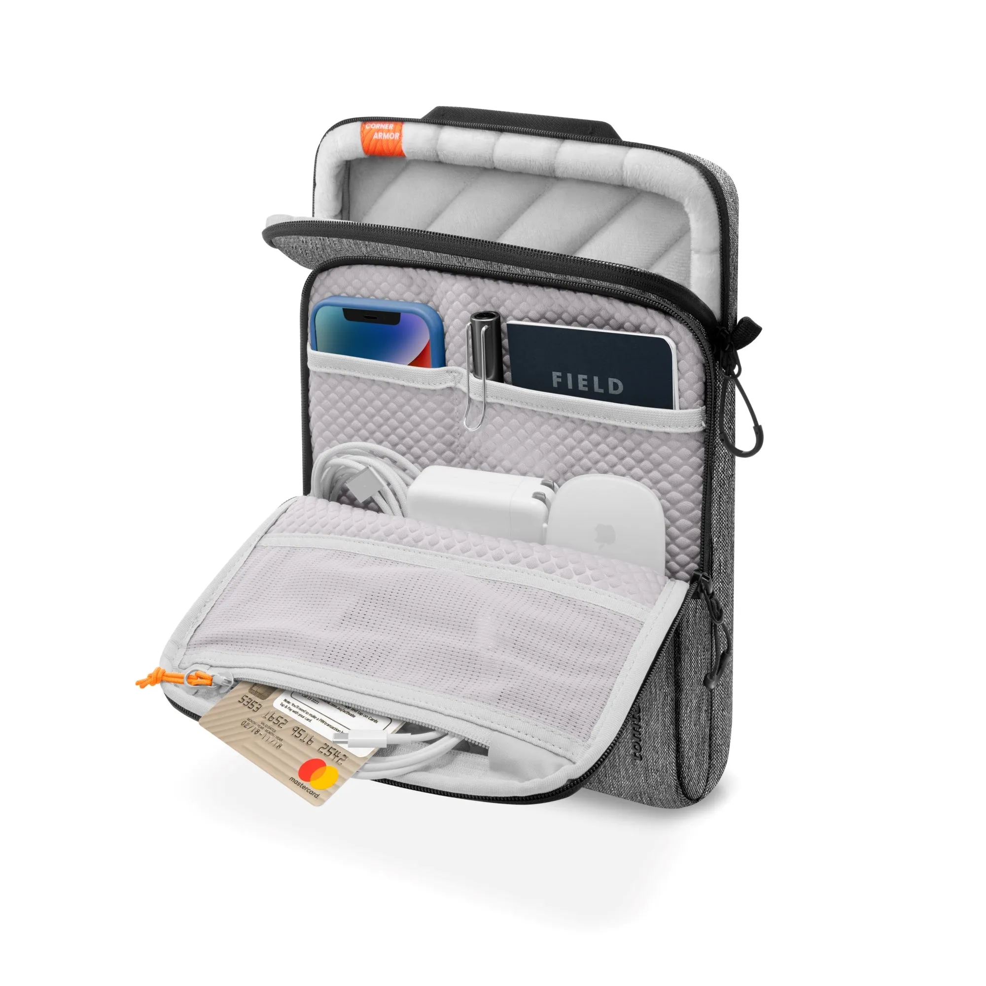 DefenderACE-H13 Tablet Shoulder Bag Gray 12.9-inch