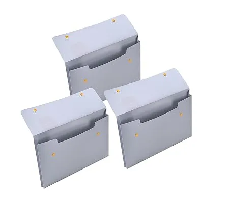 Deli Elastic Document Case Pack of 3