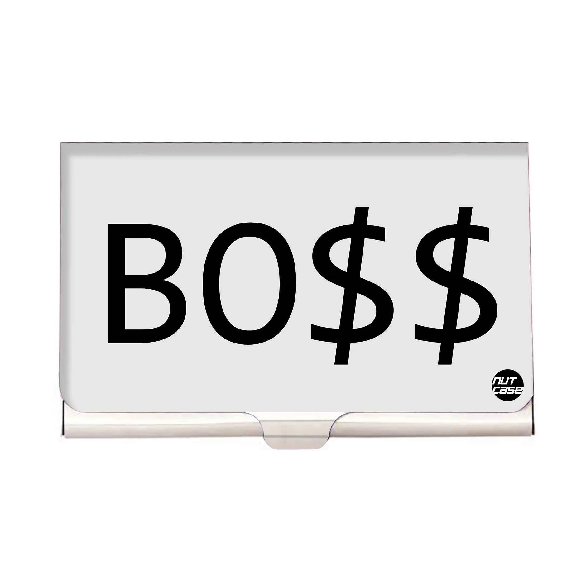Designer Visiting Card Holder Nutcase - BOSS
