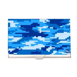 Designer Visiting Card Holder Nutcase - Shades of Blue
