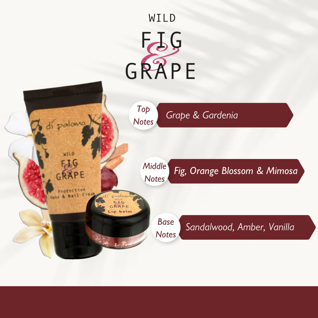 Di Palomo Wild Fig & Grape Handbag Essentials Set