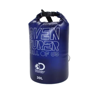 DISCOVERY ADVENTURES DRY BAG WATERPROOF,CLEAR DRY BAG BACKPACK LIGHTWEIGHT WITH PHONE CASE,FOR KAYAKING,SWIMMING,BOATING,SURFING AND FISHING,10L 20 L DRY BAG FOR WOMEN AND MEN