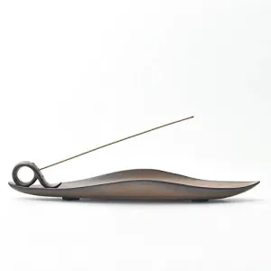 Djiale Incense Stick Holder Ceramic Incense Burner with Ash Catcher