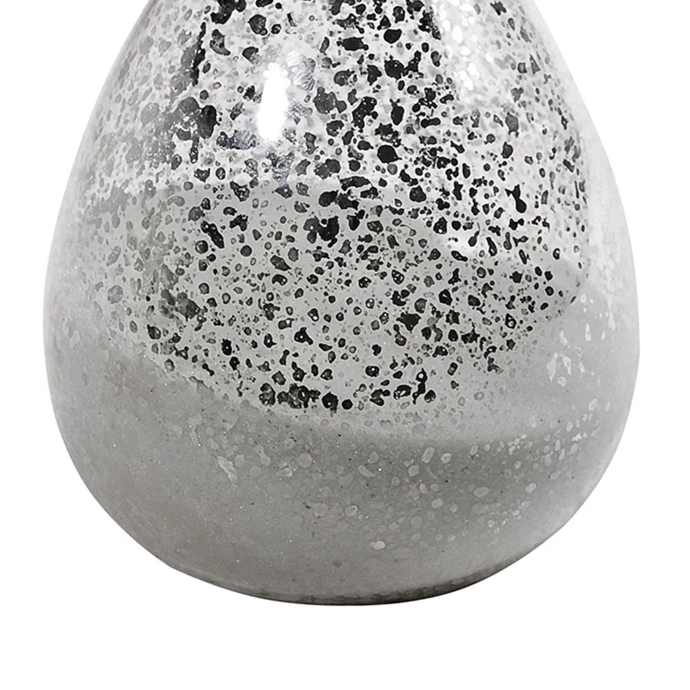 Doug 10 Inch Decorative 60 Minute Hourglass Table Accent Decor, White Sand By Casagear Home