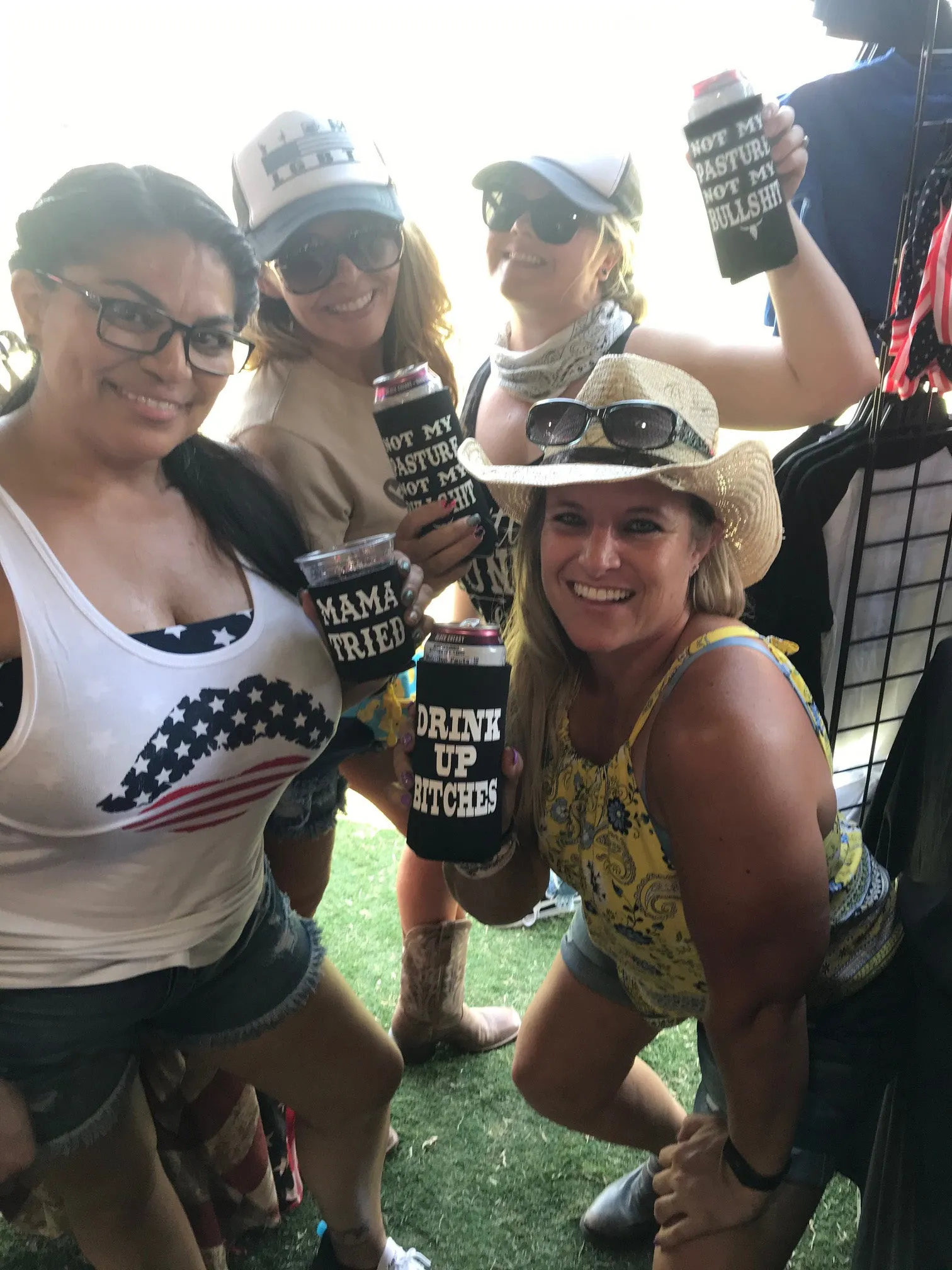 DRINK UP BITCHES KOOZIE