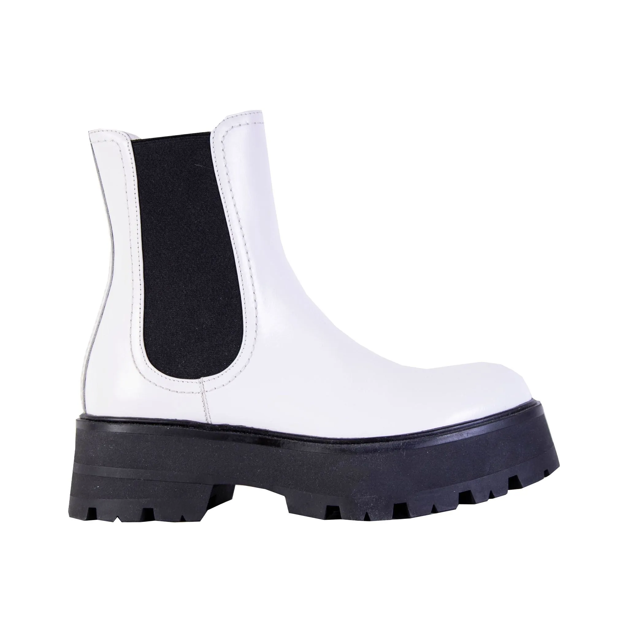 Elevated Elegance Chelsea Leather Boots