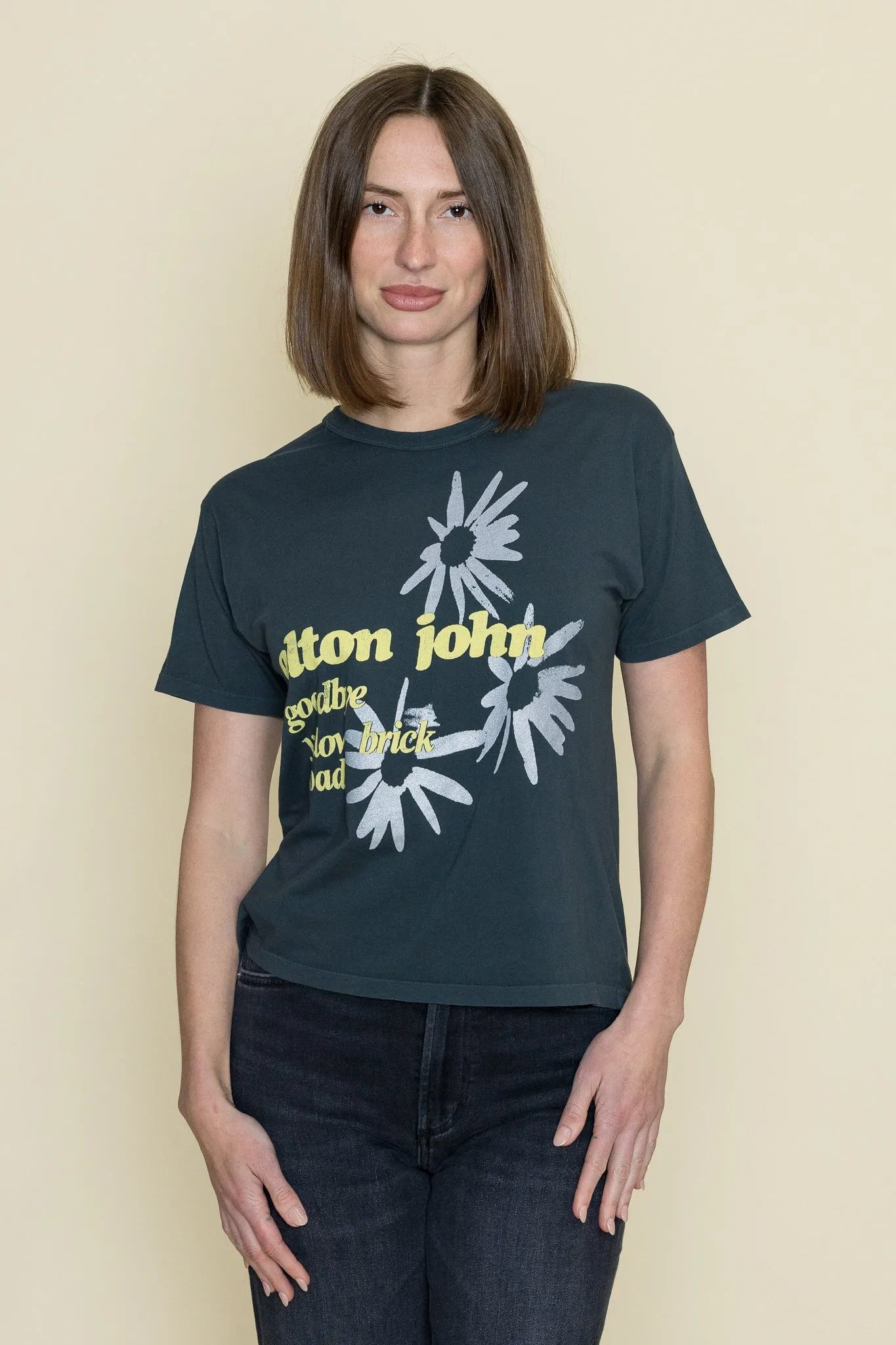 Elton John Yellow Brick Road Ringer Tee