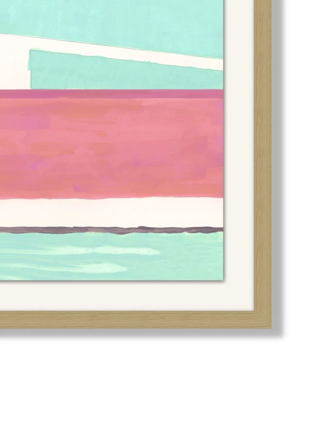 'Expressionist Home' by Nathan Turner Framed Art