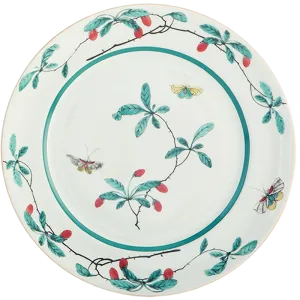 Famille Verte Dinner Plate