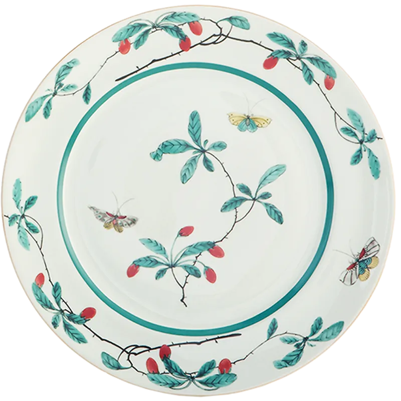 Famille Verte Dinner Plate