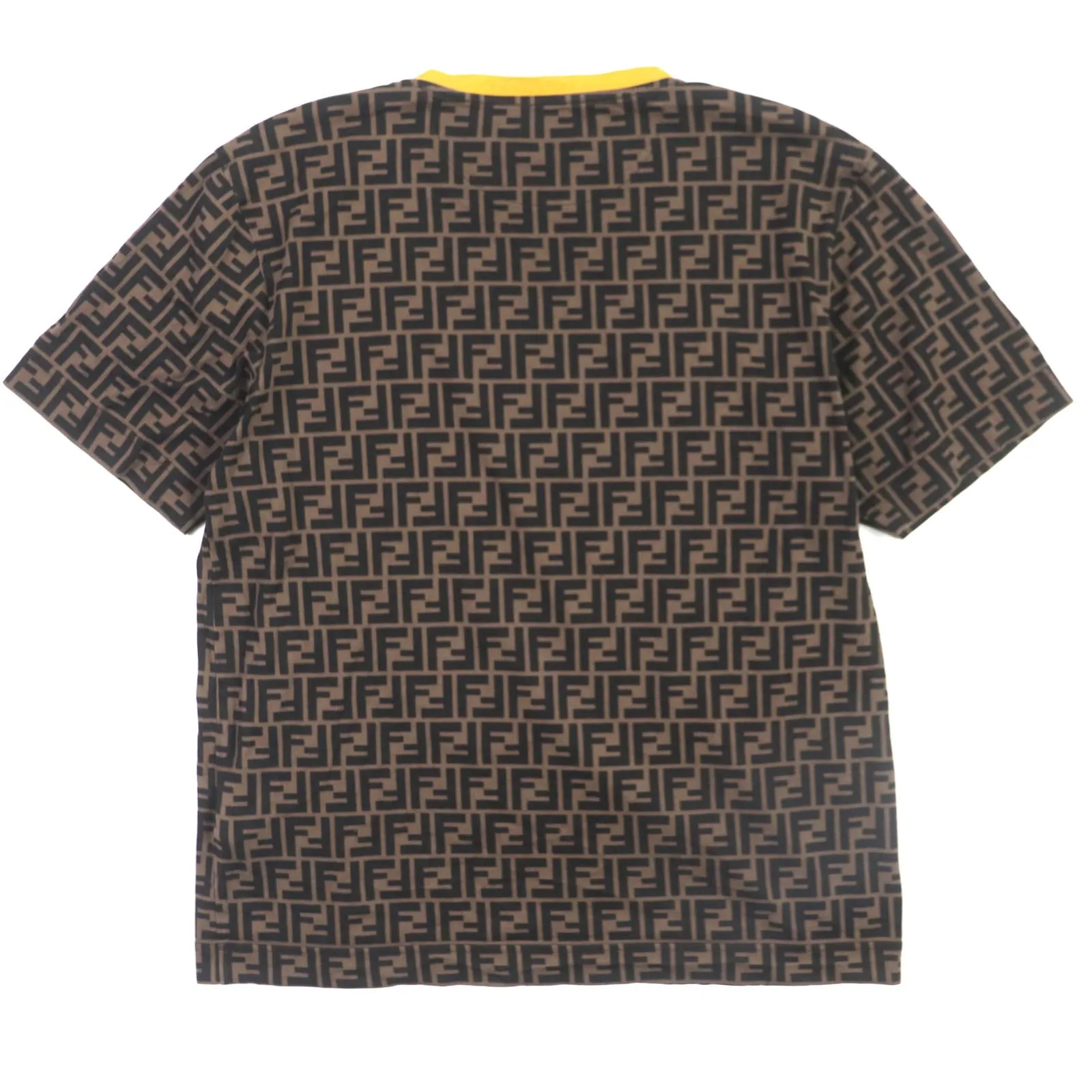 FENDI Short sleeve T-shirt FY0936 cotton Brown L