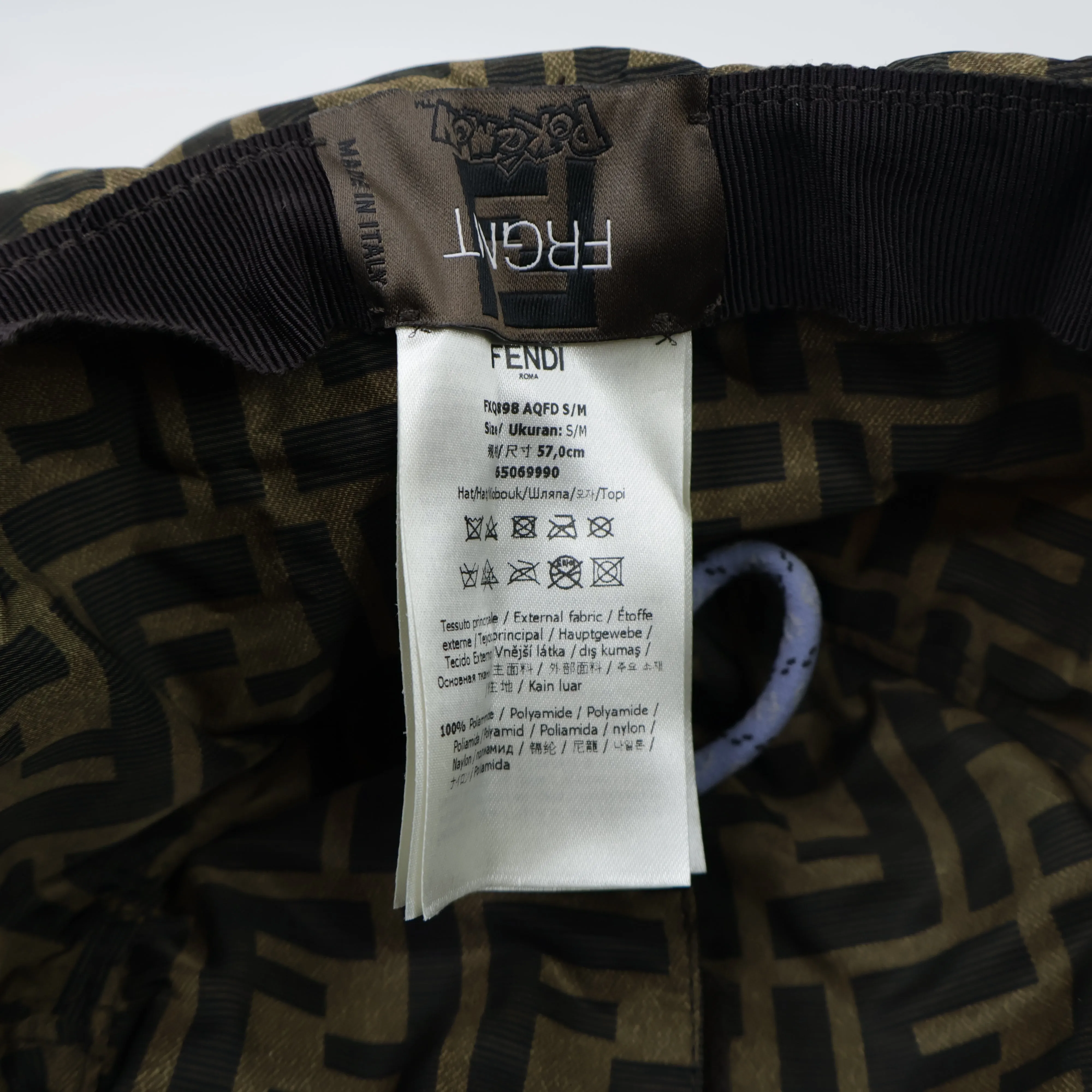 Fendi X Frgmt X Pokemon Bucket Hat