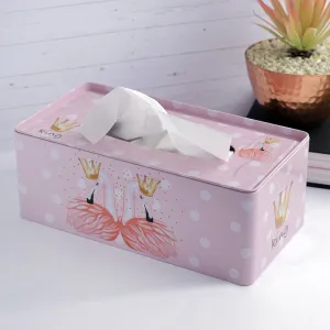 Flamingo Shine Tissue Box