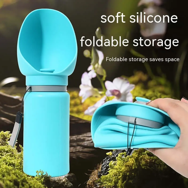 Foldable & Leak-Proof Pet Water Bottle – BPA-Free