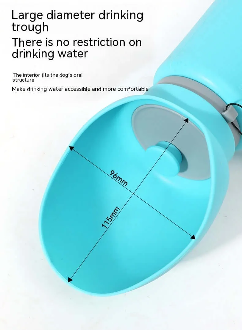 Foldable & Leak-Proof Pet Water Bottle – BPA-Free