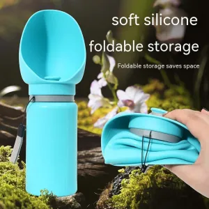 Foldable & Leak-Proof Pet Water Bottle – BPA-Free