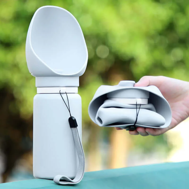 Foldable & Leak-Proof Pet Water Bottle – BPA-Free