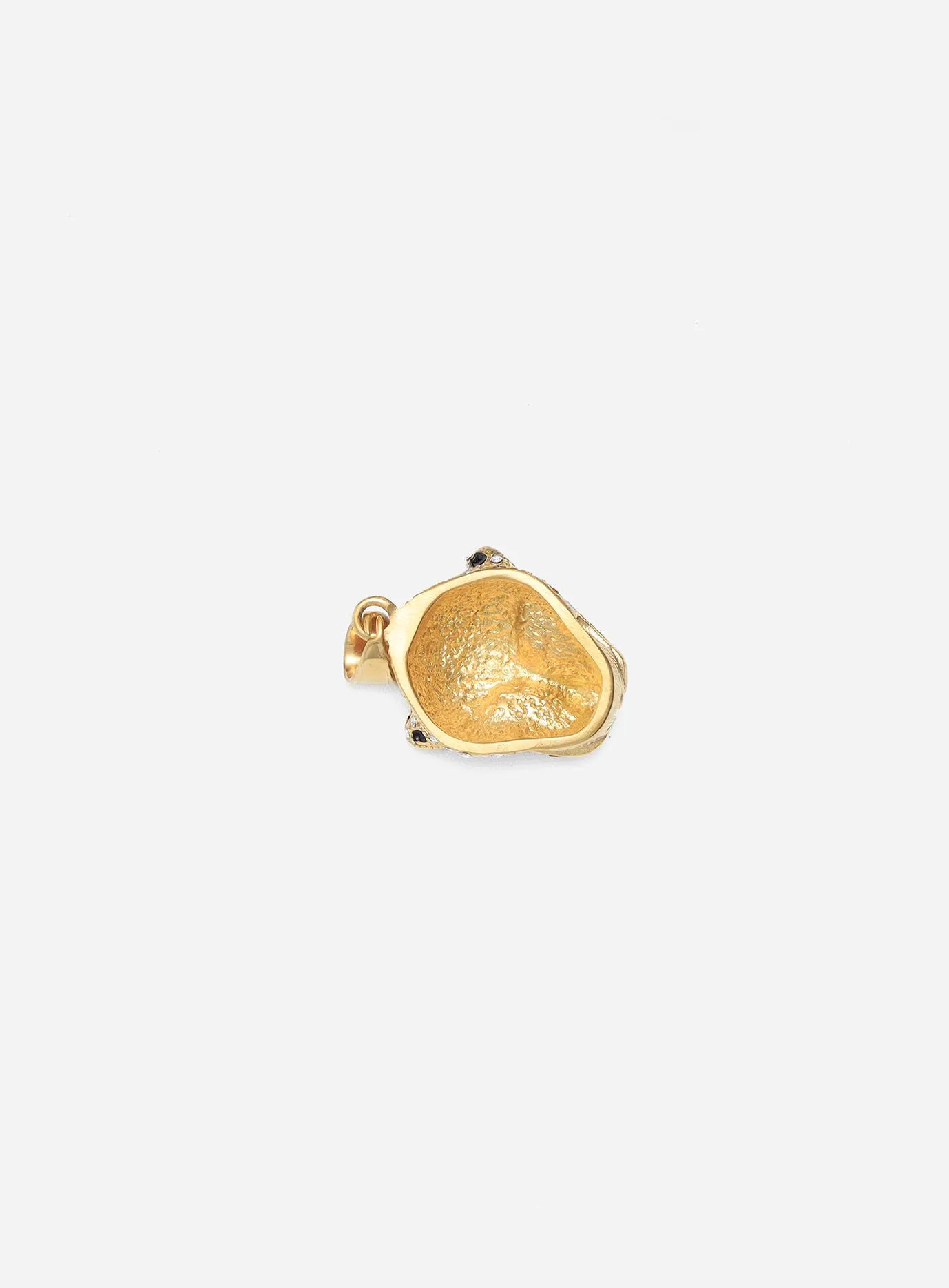 GD Red Eyed Leopard Diamante Pendant