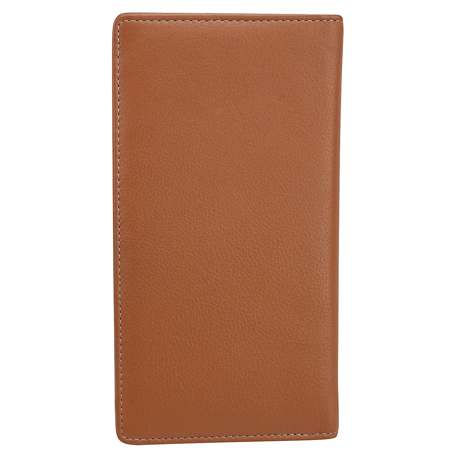Genuine leather cognac tan organizer