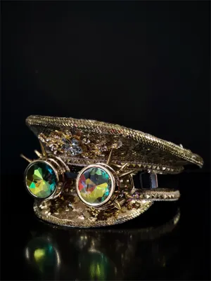 Glamorous Captain Hat - Gold