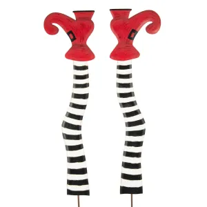 Glamorous Witch Legs Stake