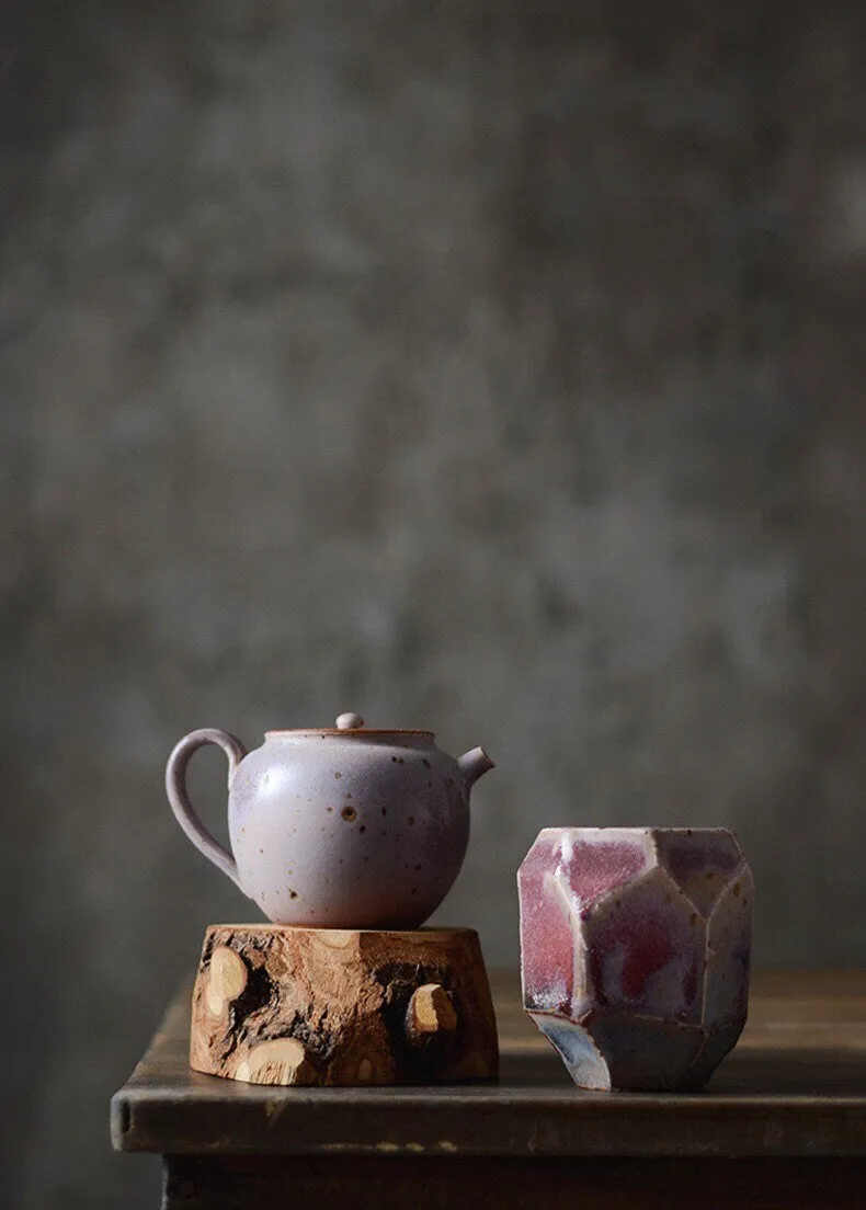 Gohobi Handmade Purple Glazed Tea Cup