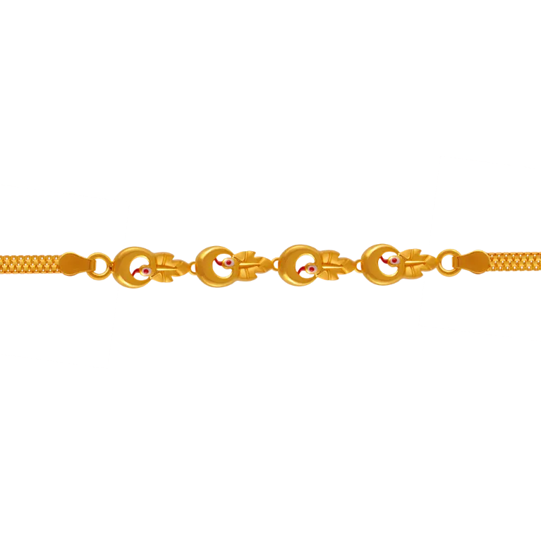 Gold Bracelet Design With Intricate Craftsmanship