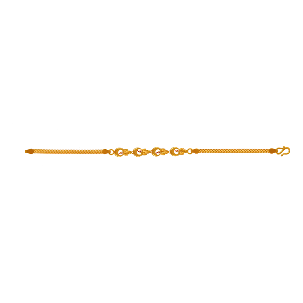 Gold Bracelet Design With Intricate Craftsmanship