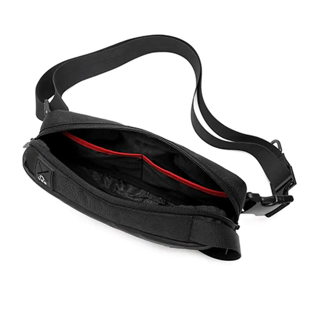 Golden Wolf GXB00131 Crossbody Bag - Black