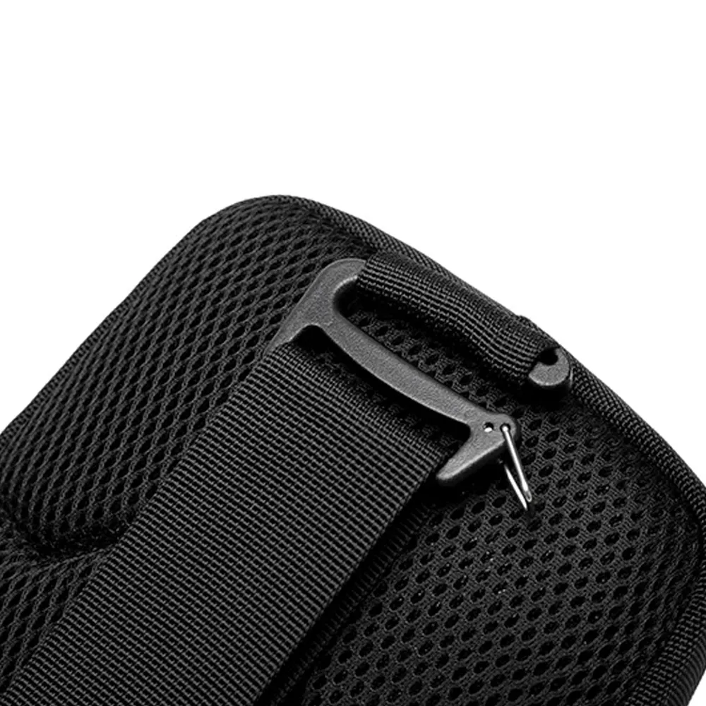 Golden Wolf GXB00131 Crossbody Bag - Black