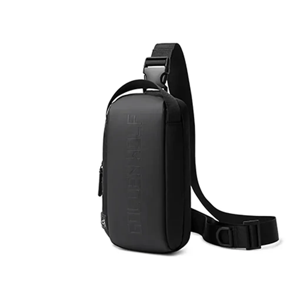 Golden Wolf GXB00131 Crossbody Bag - Black