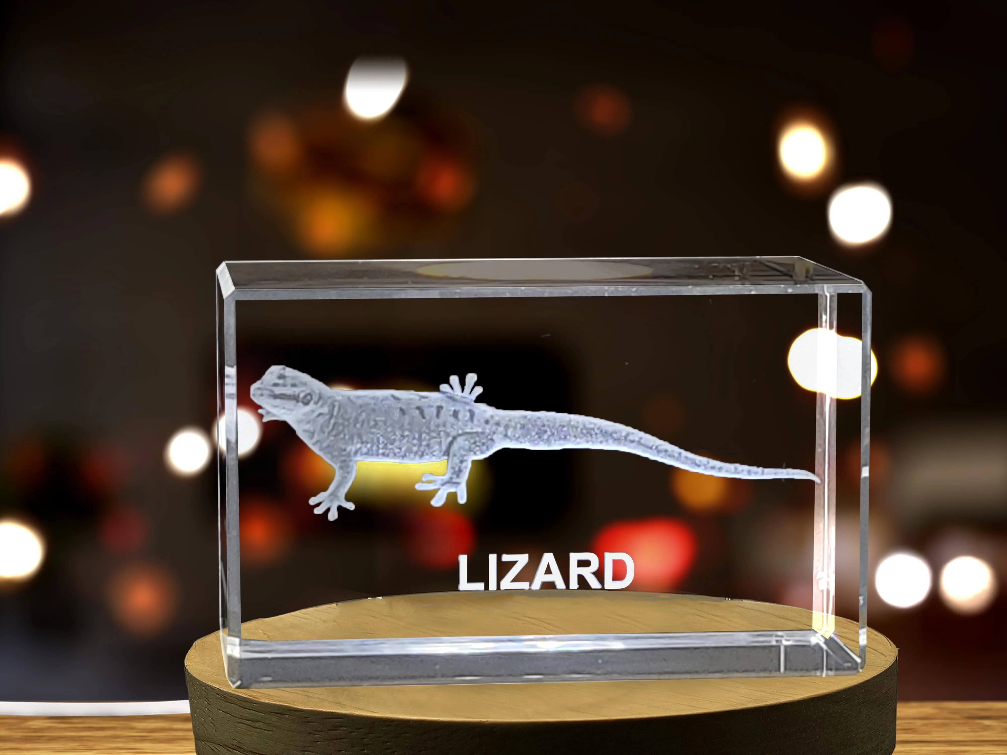 Graceful Lizard Crystal Carvings | Exquisite Gems Etched with Reptilian Friends