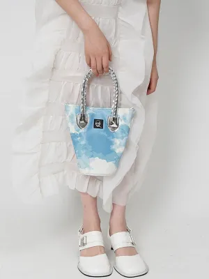 Graffiti Niche Shoulder Bucket Bag