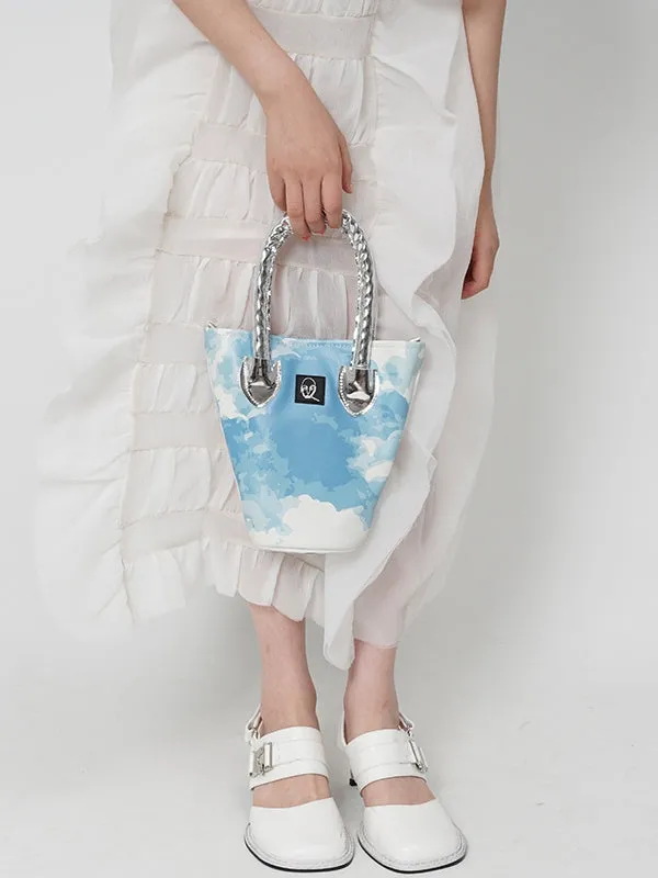 Graffiti Niche Shoulder Bucket Bag