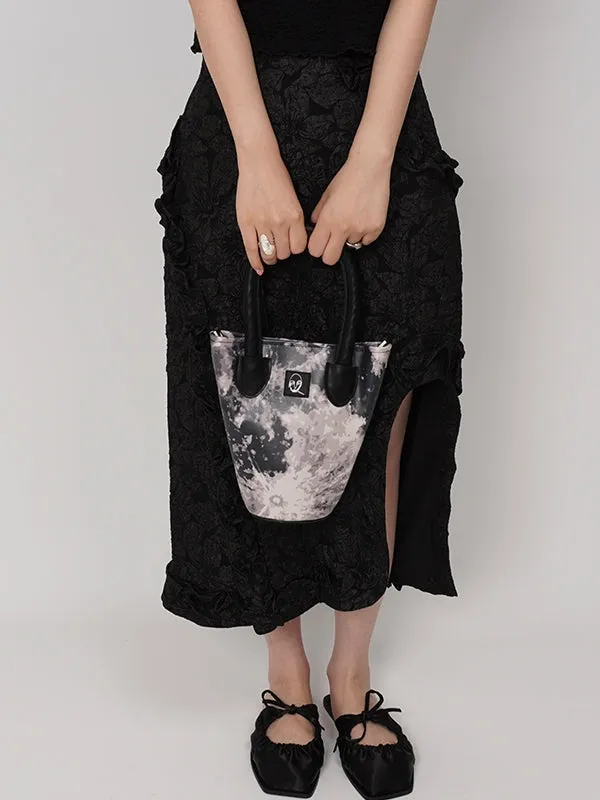 Graffiti Niche Shoulder Bucket Bag