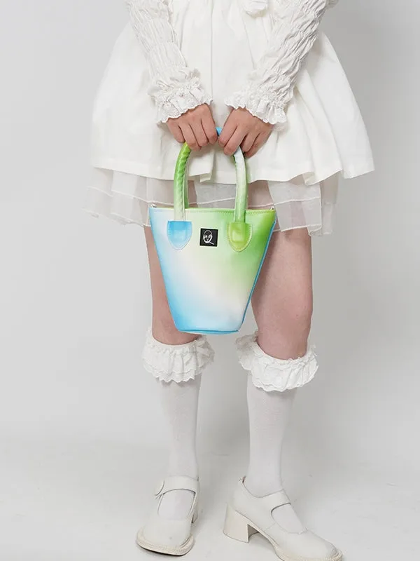 Graffiti Niche Shoulder Bucket Bag