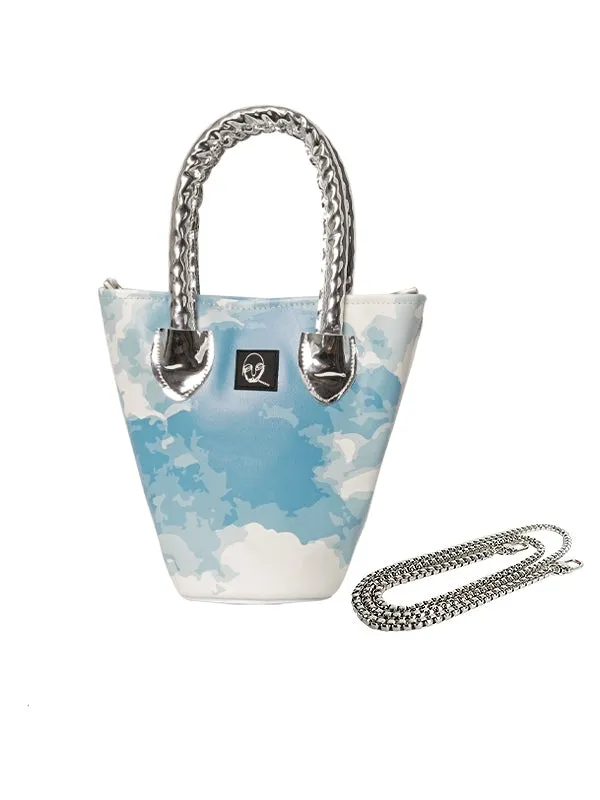Graffiti Niche Shoulder Bucket Bag
