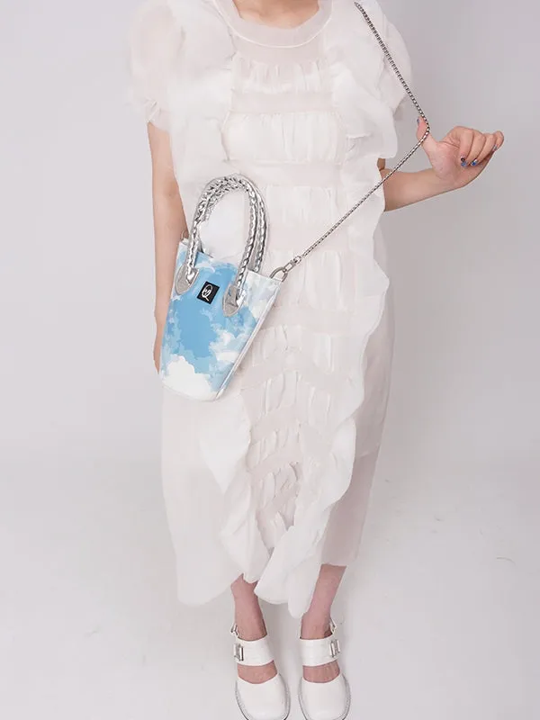 Graffiti Niche Shoulder Bucket Bag