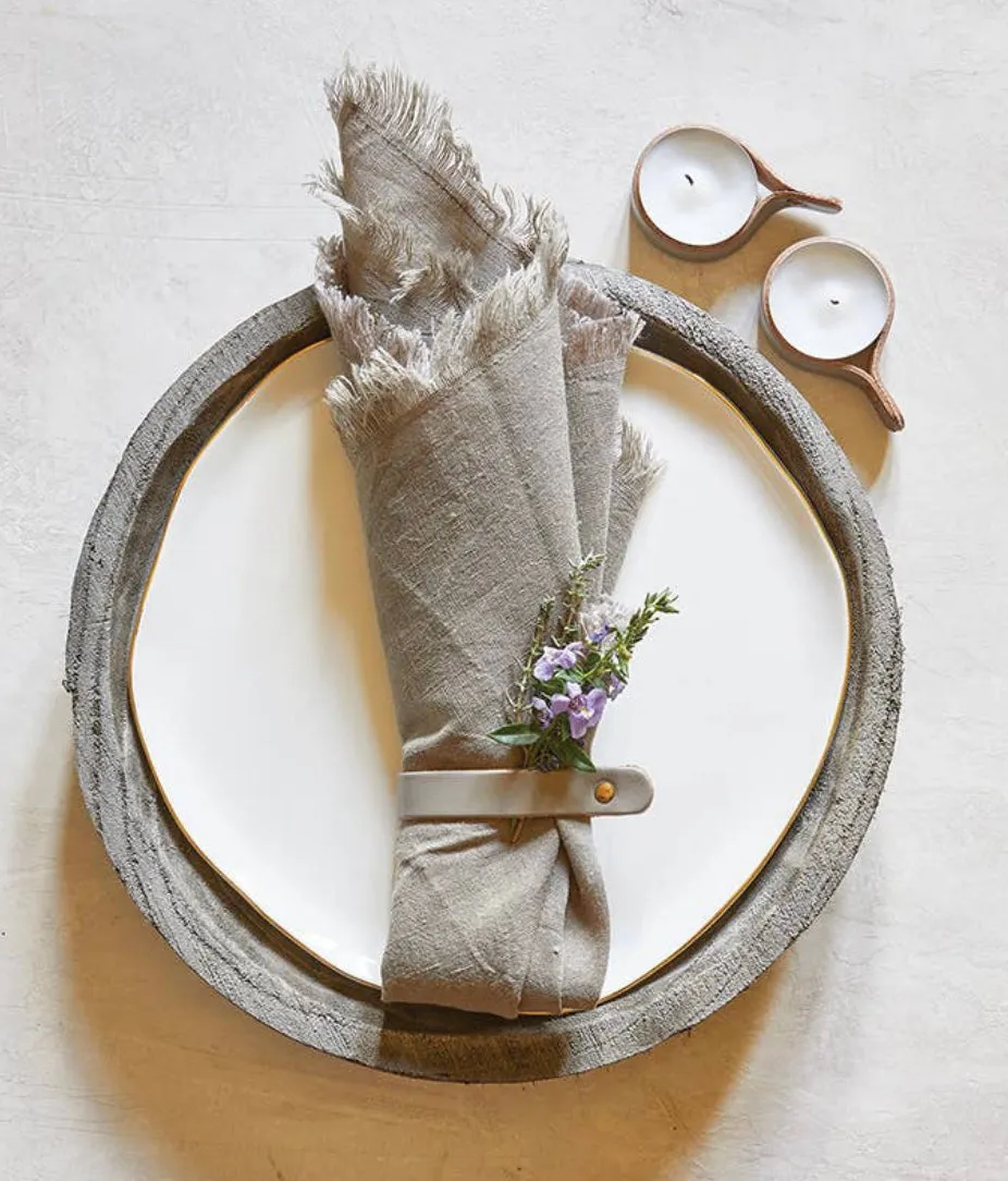 Grey Napkin Holder