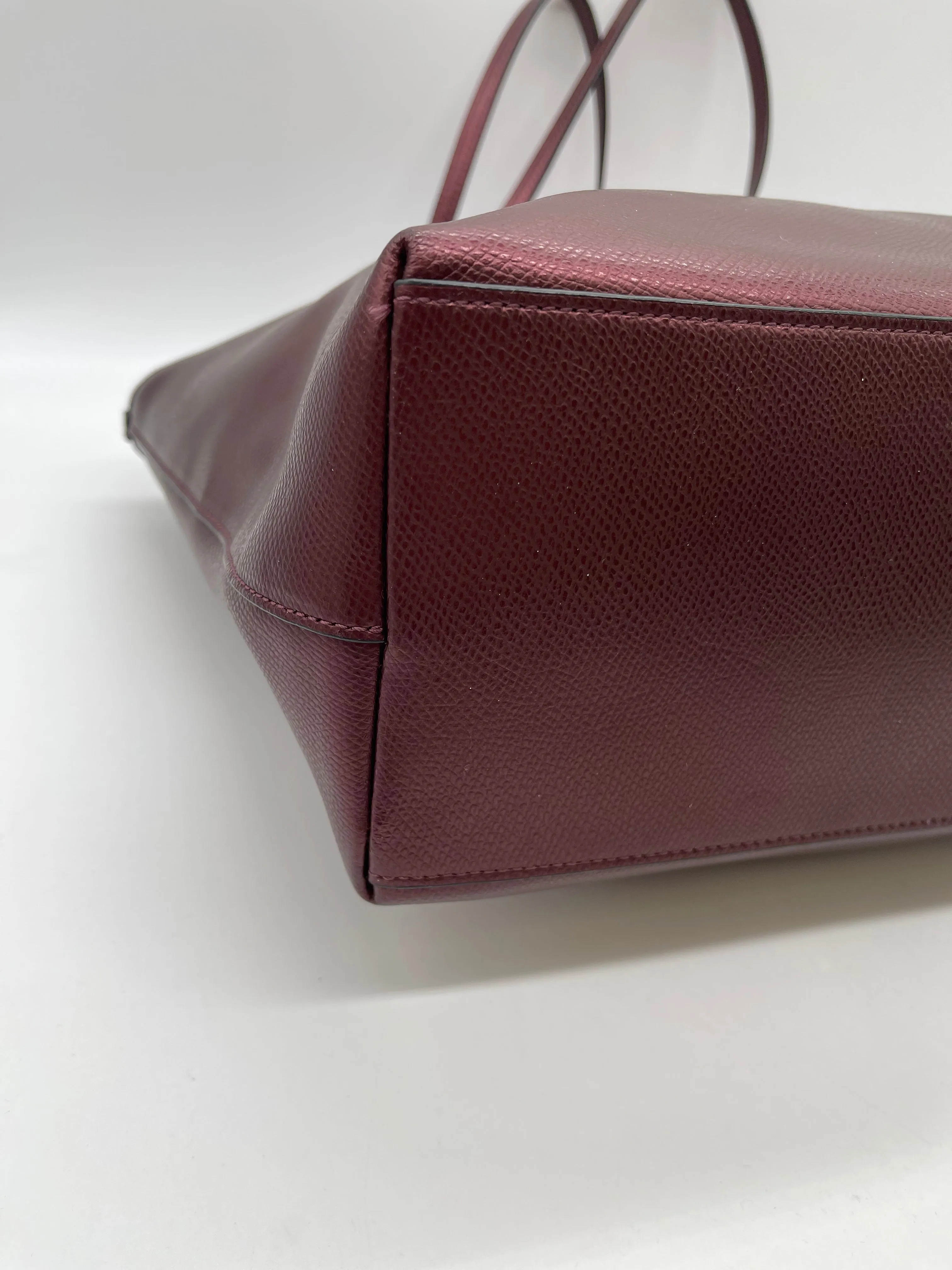 Handbag Designer By Coach In Red, Size:Large