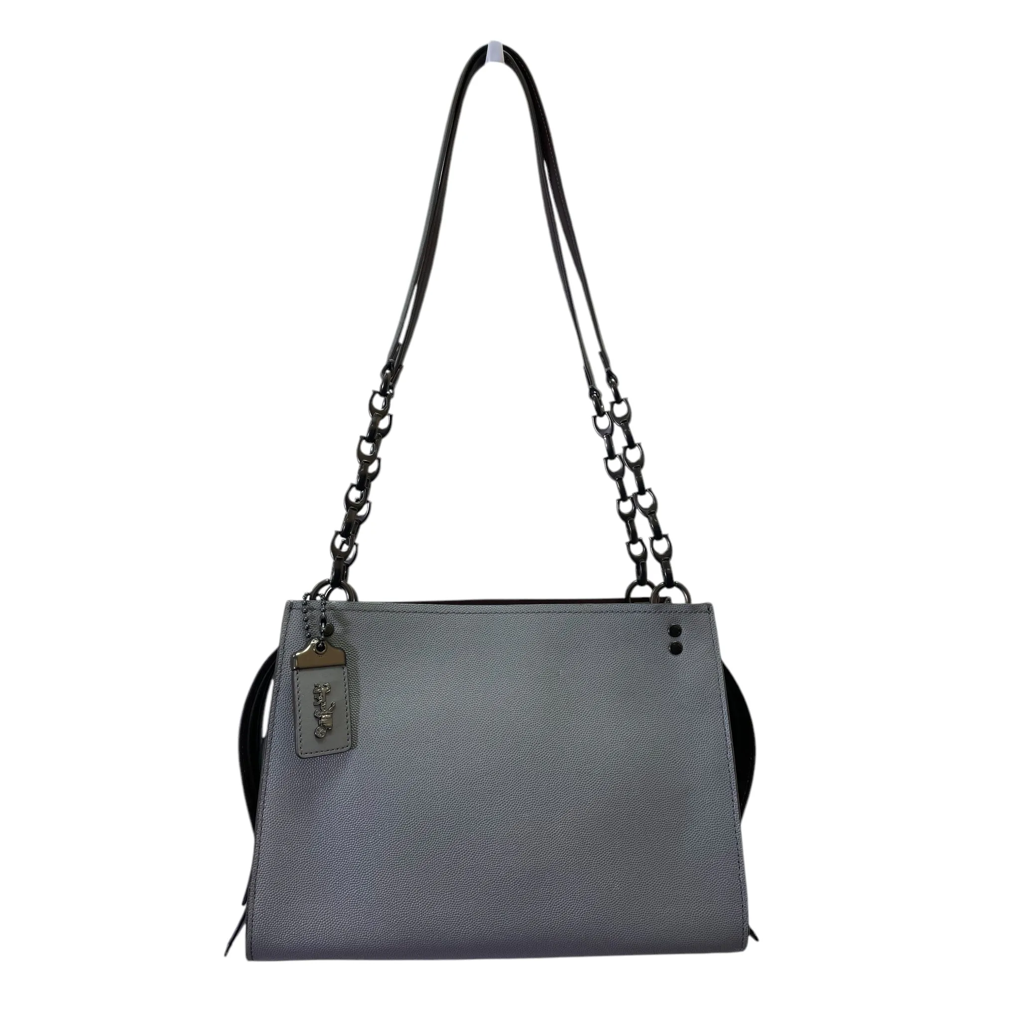 Handbag Designer By Coach In Taupe, Size:Medium