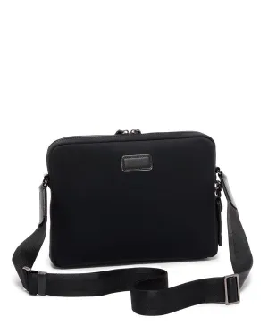 Harrison Leo Crossbody - Black